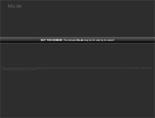 Tablet Screenshot of kfu.de